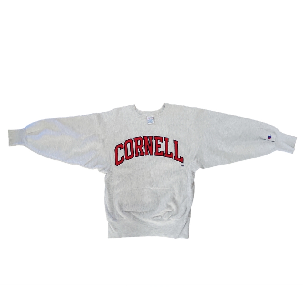 VTG Rare Champion Reverse Weave USA Made Cornell University Ivy League New York